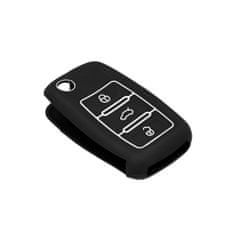 Techsuit – Pouzdro na klíče od auta – VW Passat (B5, B6)/Skoda/Seat – Bílá KP29219