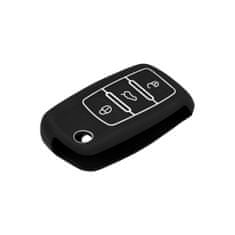Techsuit – Pouzdro na klíče od auta – VW Passat (B5, B6)/Skoda/Seat – Bílá KP29219