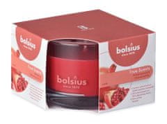 Bolsius Aromatic 2.0 Vonná svíčka ve skle, 90x63mm, Pomegranate