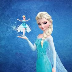 JOJOY® Létající víla Elsa z Ledového království, panenka Frozen Elsa | FAIRYELSA