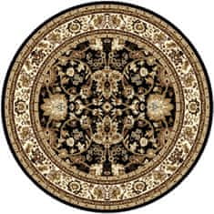 Kusový koberec TEHERAN T-117 brown kruh 160x160 (průměr) kruh