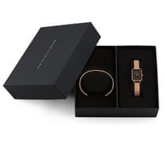 Daniel Wellington SET Combo Quadro 20x26 RG Black, Classic Bracelet RG Large