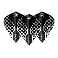 Winmau Letky Prism Zeta - Black, White & Grey - Kite W6907.115