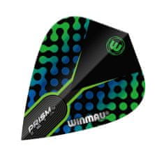 Winmau Letky Prism Zeta - Blue, Black & Green - Kite W6907.113