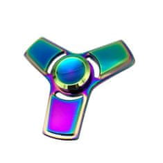 Fidget Spinner Kovový UFO Spinner Rainbow