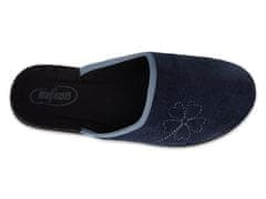 Befado dámské pantofle se zavřenou špičkou JULA 552D022, lehké, pružné, modré, velikost 39