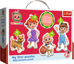 Trefl TREFL Baby puzzle Cocomelon 4v1 (2,3,4,5 dílků)