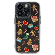 TEL PROTECT Christmas průhledné pouzdro pro Samsung A24 4G/A25 5G - vzor 2 Sweet cookies