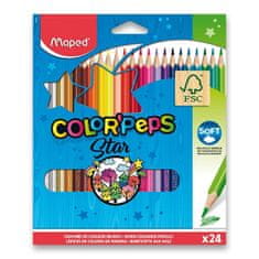 Maped Pastelky Maped Color'Peps 24 barev