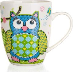 Banquet Hrnek keramický OWLS 330 ml