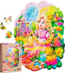 Puzzler DŘEVĚNÉ BAREVNÉ PUZZLE - Amelia Princess of Magic