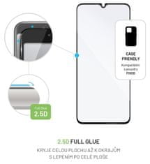 FIXED Ochranné tvrzené sklo Full-Cover pro Samsung Galaxy A05s, lepení přes celý displej, černé (FIXGFA-1233-BK)