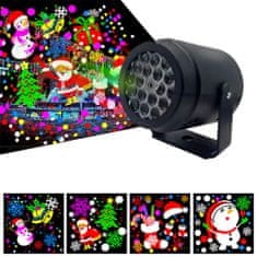 PAPA Vánoční svétlá - LED Projektor pro Venkovní a Vnitřní Použití