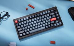 Keychron V1 Max QMK/VIA Bezdrátová Mechanická Klávesnice, Gateron Jupiter Red V1M-D1