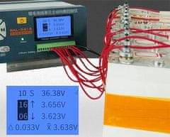 HADEX Bateriový balancér SUNKKO 4-16S 5A pro Li-Ion, LiFePO4 články BAL-5616