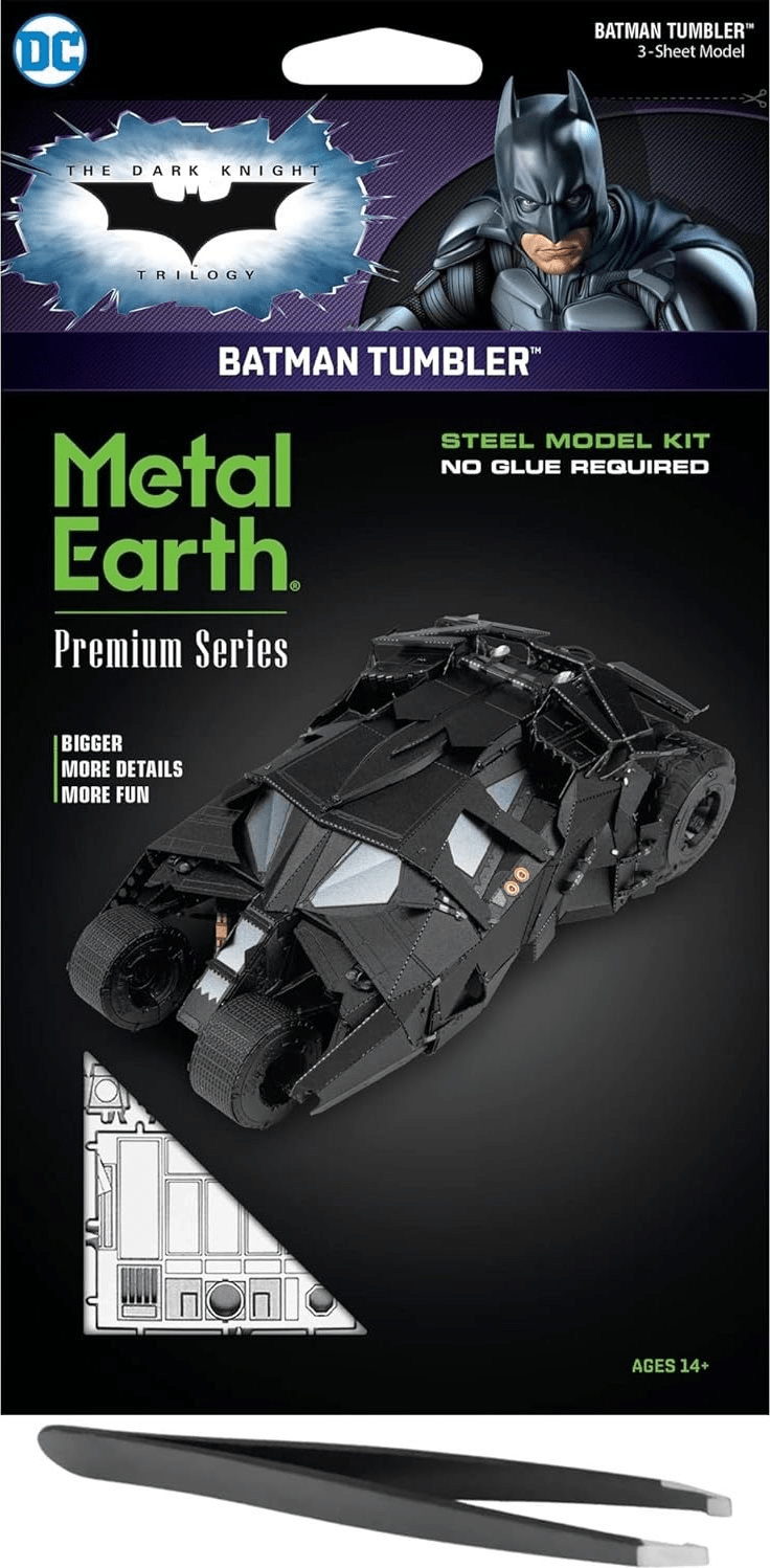 Rompecabezas 3D Metal Earth - Batman Tumbler: Conquista las calles