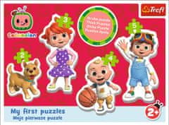 Trefl Baby puzzle Cocomelon 4v1 (2,3,4,5 dílků)