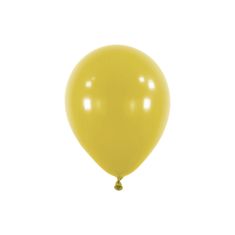 Amscan Balóny hořčicově žluté 12cm 100ks