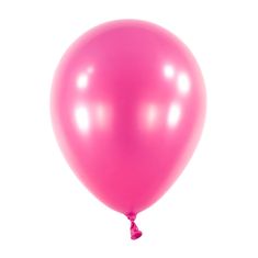Amscan Balóny růžové metalické 27,5cm 50ks