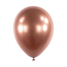 Amscan Balóny růžovo-zlaté saténové 27,5cm 50ks