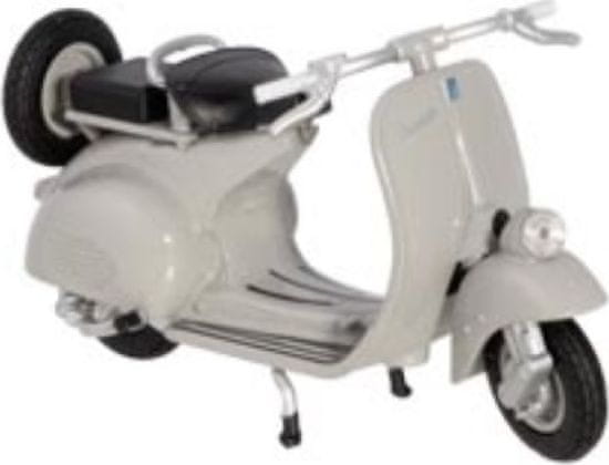 Welly Kovový skútr Vespa 125CC (1963) šedý