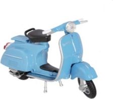 Welly Kovový skútr Vespa 150CC modrý