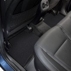 J&J Automotive PREMIUM autokoberce velurové pro Audi A4 B9 2016- 4ks