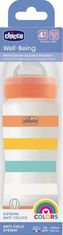 Chicco Láhev kojenecká Well-being silikon 330 ml uni