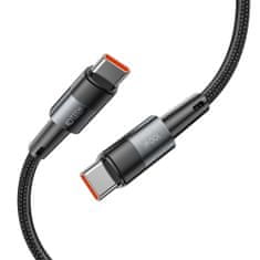 Tech-protect Ultraboost kabel USB-C / USB-C 100W 5A PD 25cm, šedý