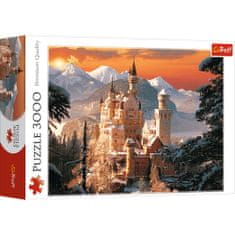 Trefl Puzzle Neuschwanstein v zimě 3000 dílků