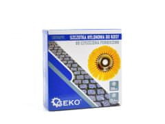 GEKO Nylonový kartáč 200x25.4mm ke křovinořezu na čištění ploch G81069S