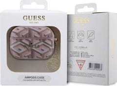 Guess PU G Cube Charm Pouzdro pro AirPods Pro Pink