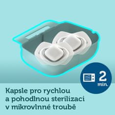 Canpol babies Set symetrických silikonových dudlíků 18m+ Bonjour Paris růžový