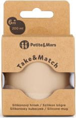 Petite&Mars Hrnek silikonový Take&Match Desert Sand 6m+