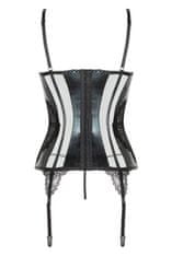 Beautynight Erotický korzet Marilyn corset + Ponožky Gatta Calzino Strech, černá, S/M