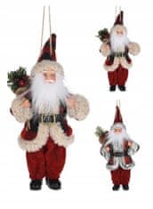 Koopman Přívěsek na vánoční stromek Santa Claus Vánoční dekorace 20 cm 1ks