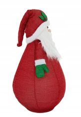 Koopman Vánoční figurka stojícího Santa Clause LED dekorace 140 cm