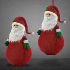 Koopman Vánoční figurka stojícího Santa Clause LED dekorace 140 cm