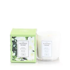 Ashleigh & Burwood Vonná svíčka ve skle THE SCENTED HOME - JASMINE & TUBEROSE (jasmín a noční hyacint), 42 hodin