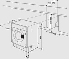 Whirlpool pračka se sušičkou BI WDWG 861485 EU