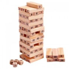 Foxter 0263 Rodinná hra Dřevěná věž - Jenga