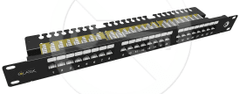 Solarix SX24L-6-UTP-BK-N - 24 x RJ45 CAT6 UTP