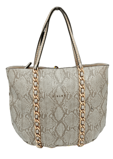 Sisley shopping bag Fabula – light taupe