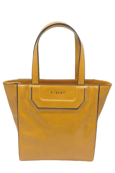 Sisley shopping bag Gladys – mustard