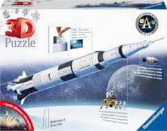 Ravensburger 3D puzzle Vesmírná raketa Saturn V 504 dílků 