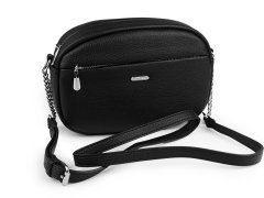 Kraftika 1ks černá kabelka crossbody 24x17 cm, ledvinky