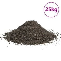 Greatstore Čedičový štěrk 25 kg černý 3–5 mm