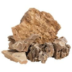 Vidaxl Dračí kameny 10 kg hnědé 5–30 cm