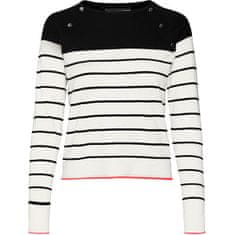 Vero Moda Dámský svetr VMALMA Regular Fit 10300043 Snow White (Velikost XS)