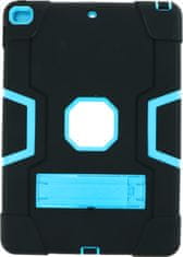 Dual Color Robot TPU Case for iPad 10.2/10.2 2020/10.2 2021 Black+Blue